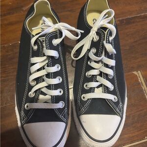 Converse Black All Star Sneakers